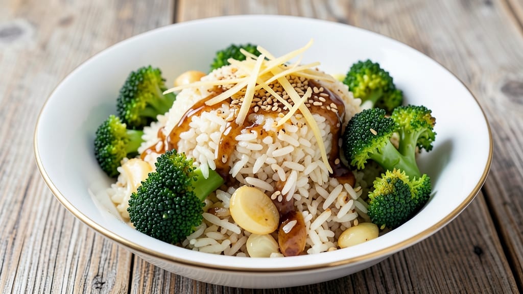 Broccoli and Asian Rice Recipe: Fragrant Wok-Tossed Fusion in 20 Minutes