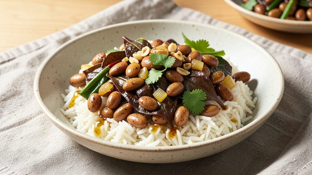 Brassica Lentils and Rice Recipe: Earthy Protein Bowl With Crispy-Topped Grains