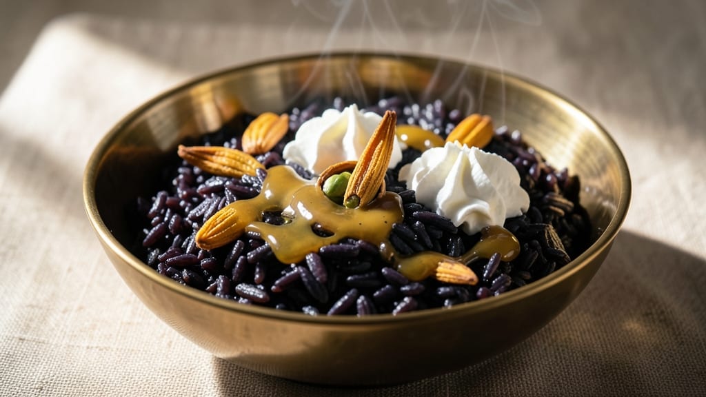 Black Rice Halwa Recipe: Deep Purple Swirls of Nutty Sweetness