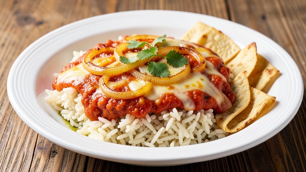 Cheesy Enchilada Rice Recipe: Crispy-Topped Comfort in One Pan
