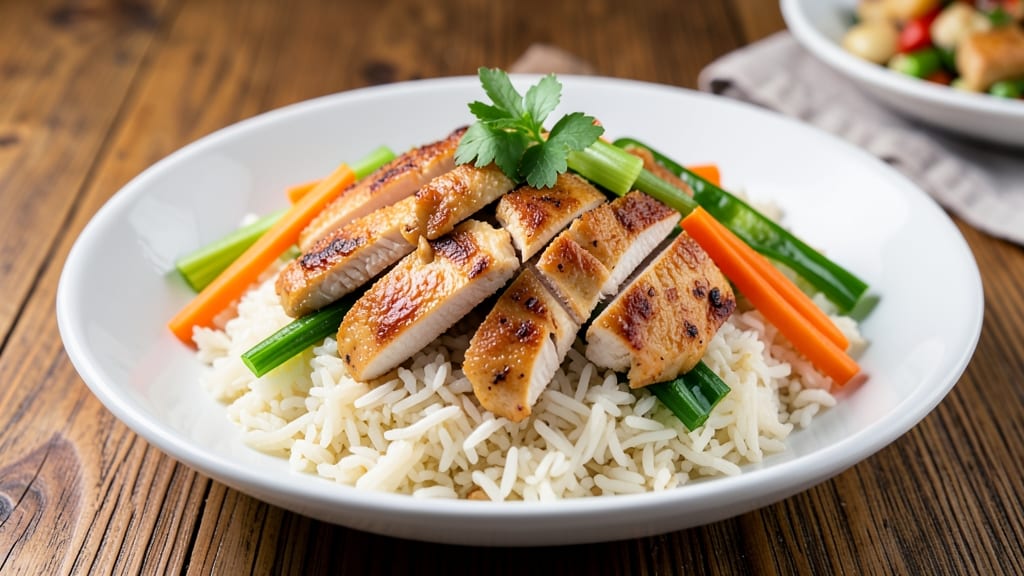 Chi Chi's Rice Recipe: Smoky Celery Crown Crunch Over Savory Shreds