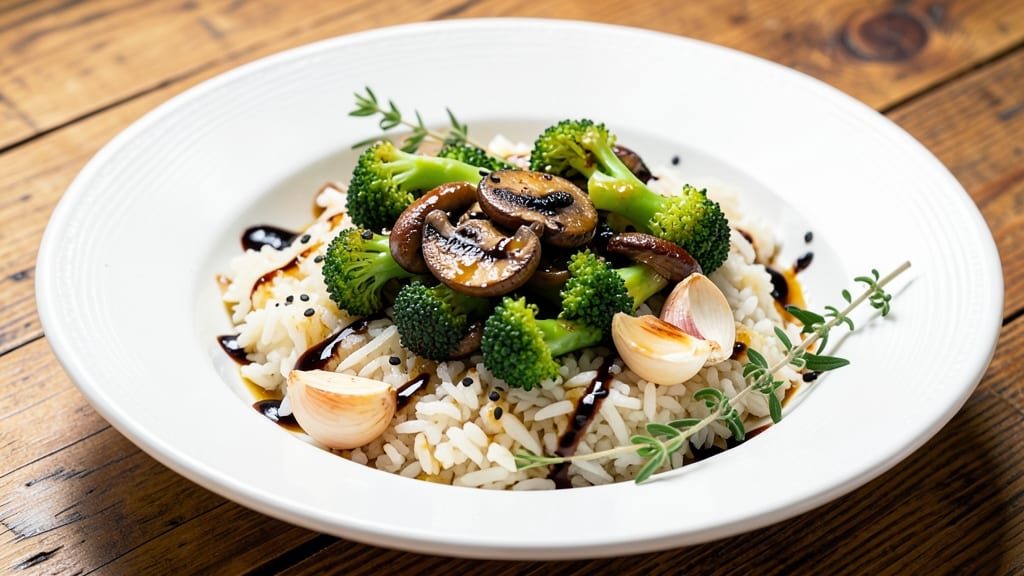 Broccoli Mushroom Rice Recipe: Savory Umami-Packed One-Pan Meal