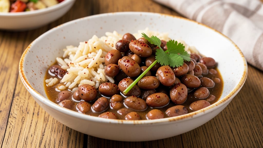 Bush's Seasoned Black Beans and Rice Recipe: Smoky Canned Bean Shortcut With Fluffy Rice