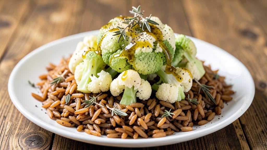 Brown Rice and Cauliflower Recipe: Nutty-Grain Crunch Meets Light, Herbed Fluff