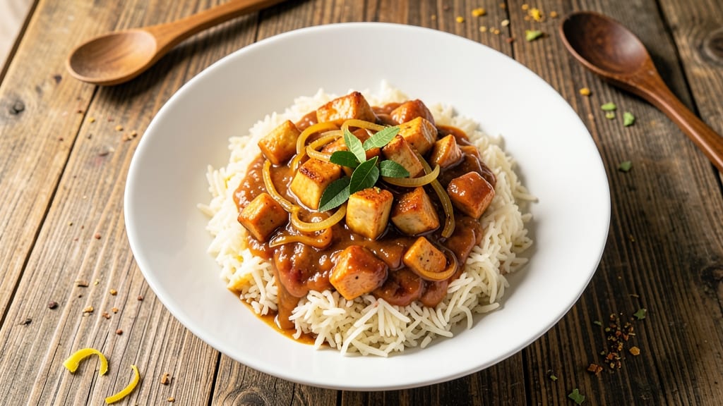 Bombay Rice Recipe: Spiced Tomato and Peanut Butter Flavor Fusion