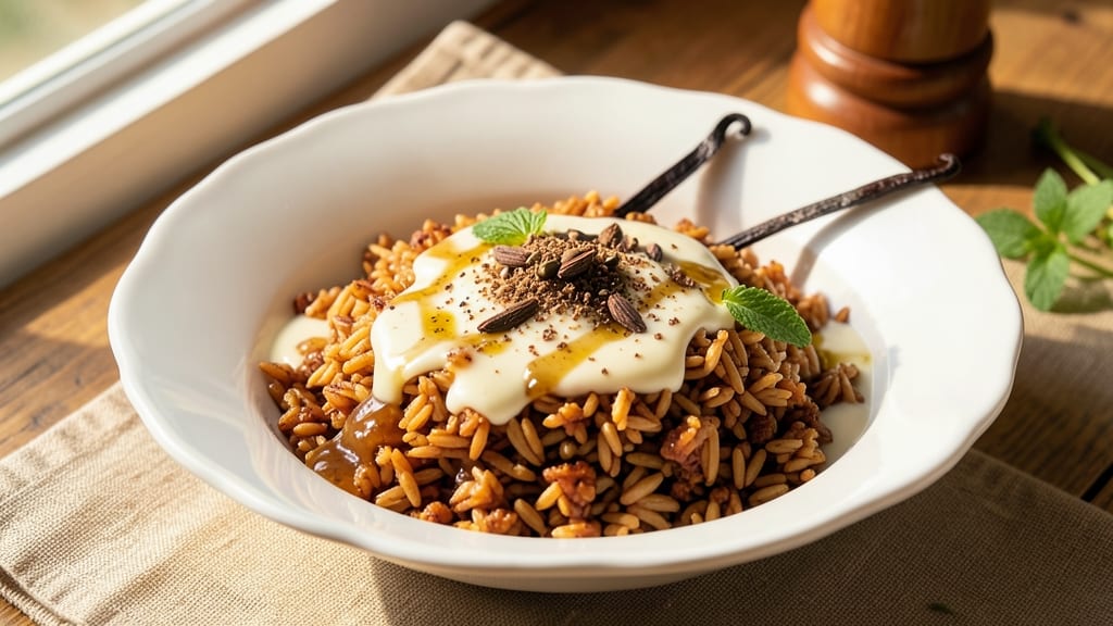 Brown Rice Cereal Recipe: Toasted Grain Crunch With Coconut-Cardamom Warmth