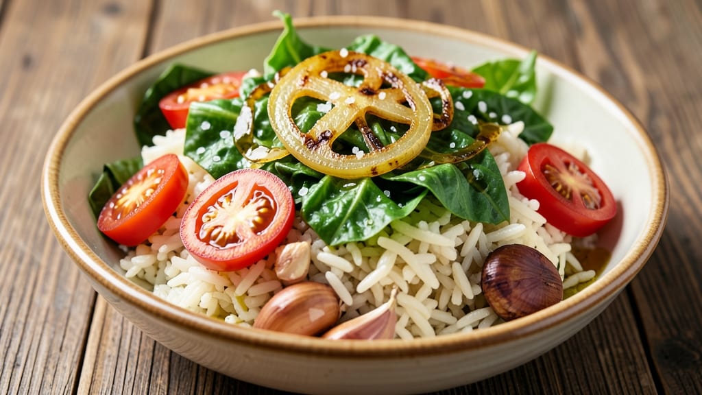 Cabbage Rice and Tomato Recipe: One-Pan Mediterranean Vibes