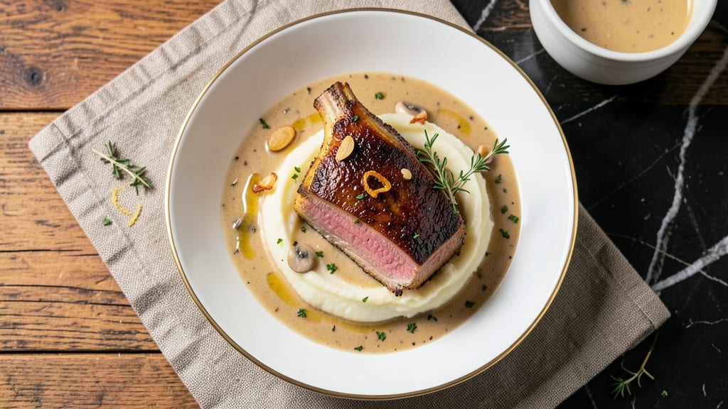 Slow Cooker Pork Chop Recipe with Cream of Mushroom Soup: Creamy Mushroom Gravy That Melts Over Tender Meat