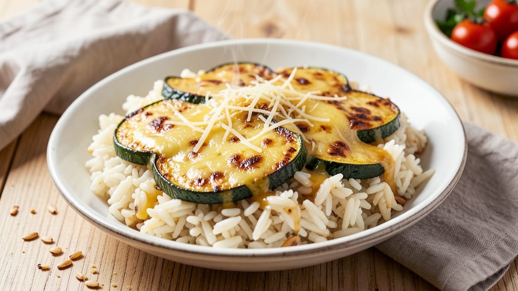 Cheesy Zucchini Rice Recipe: Melty Cheese Meets Zucchini in One-Pan Magic