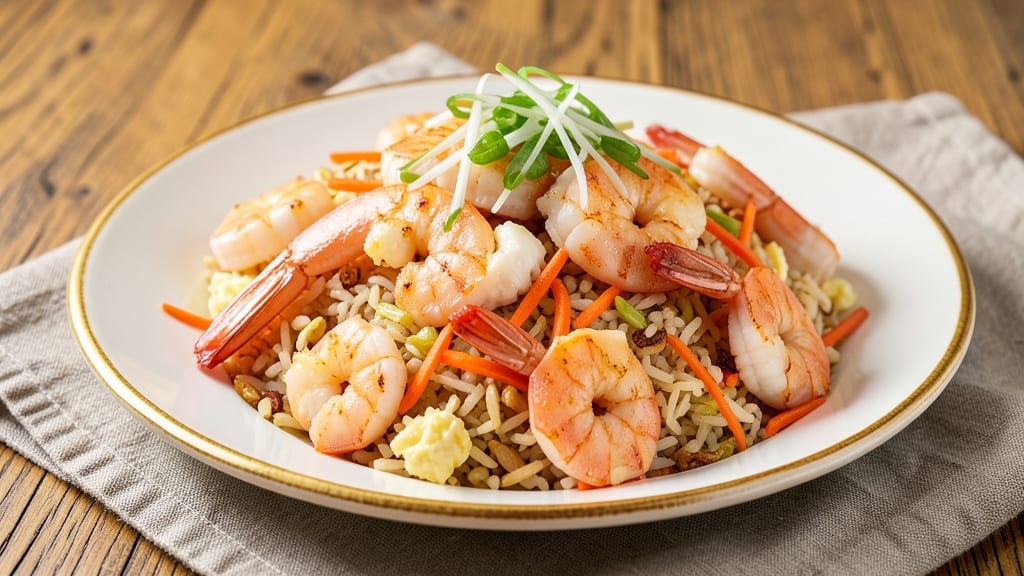 Buddakan Lobster Fried Rice Recipe: Buttery Shrimp and Lobster Over Fragrant Jasmine Rice