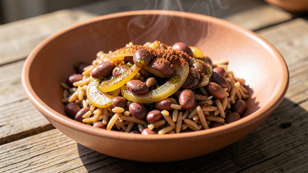 Brown Rice and Pinto Beans Recipe: Savory Southwestern Bowl with Toasted Cumin Depth