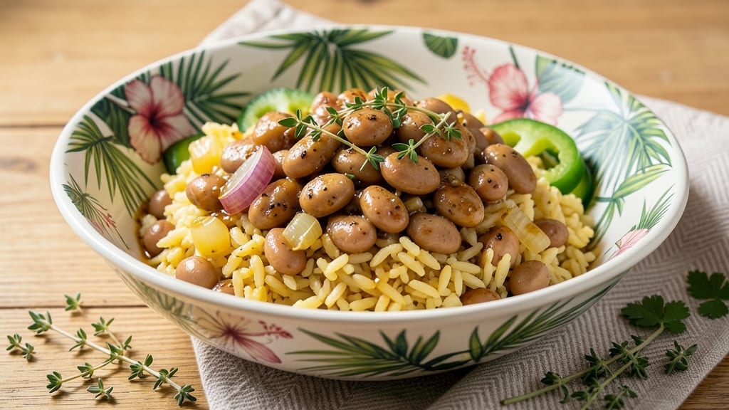 Caribbean Yellow Rice and Beans Recipe: Turmeric-Infused Flavor That Rivals Jamaican Eats