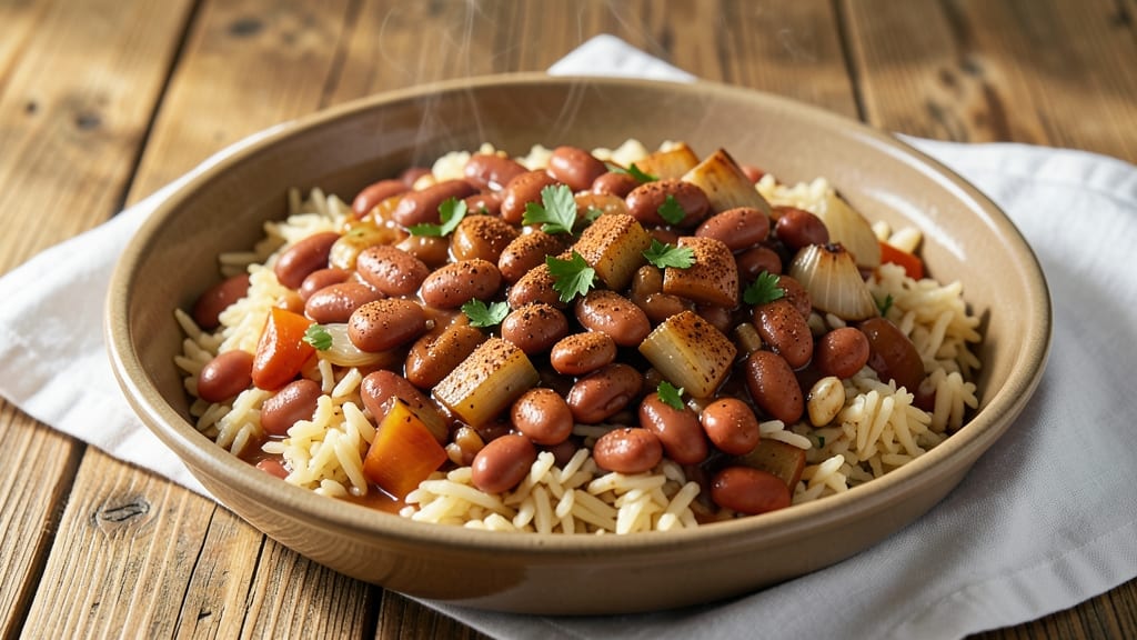 Cajun Red Beans and Rice Crock Pot Recipe: Smoky Spice Harmony in One Slow Cooker Bowl