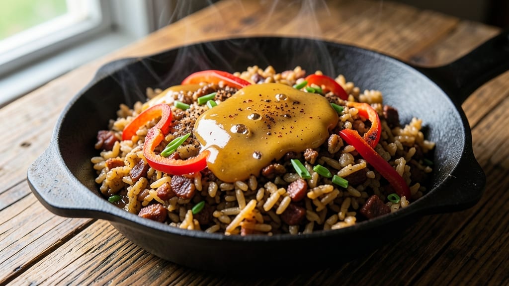Cajun Dirty Rice Dressing Recipe: Smoky Spice-Packed Dip for Game Day Bites