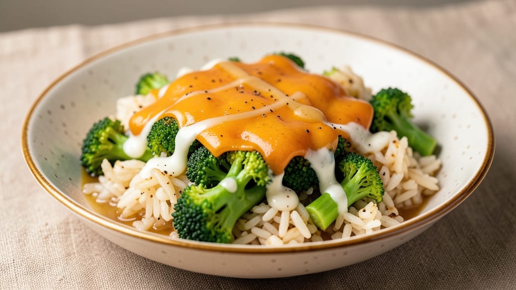 Broccoli and Cheese Rice Recipe Stovetop: Melty Shreds and Golden Crisp in 20 Minutes