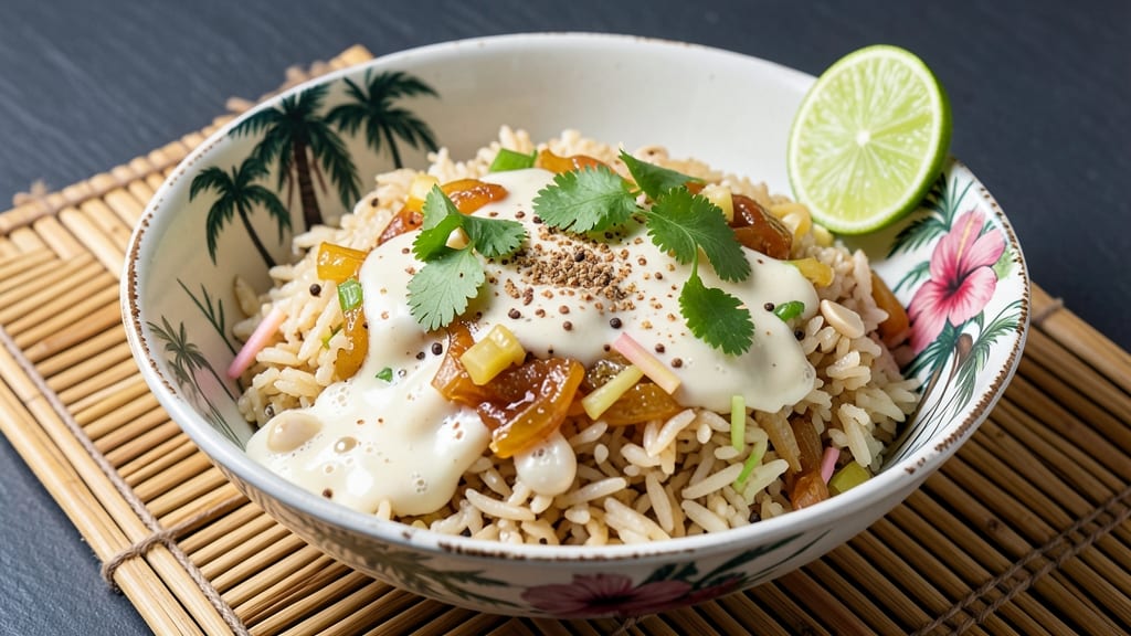 Caribbean Coconut Milk Rice Recipe: Fragrant Spice-Infused One-Pot Wonder