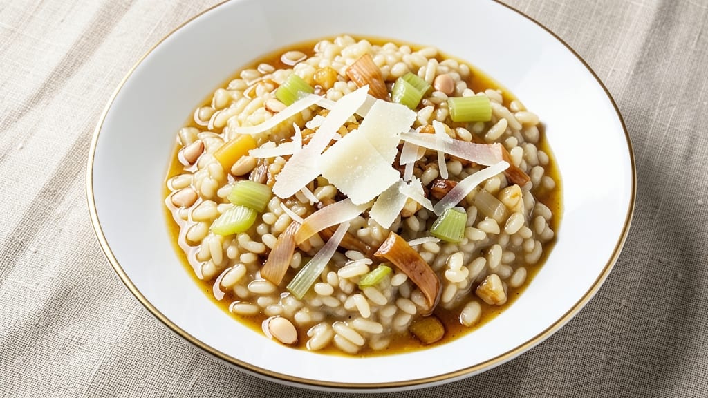 Carnaroli Rice Risotto Recipe: Creamy, Luxurious Texture Without Stirring Constantly
