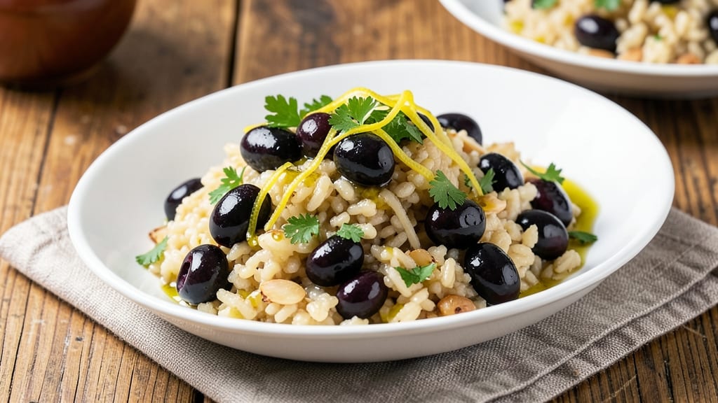 Black Olive Rice Recipe: Briny Depth With Toasted Grains and Lemon Zest