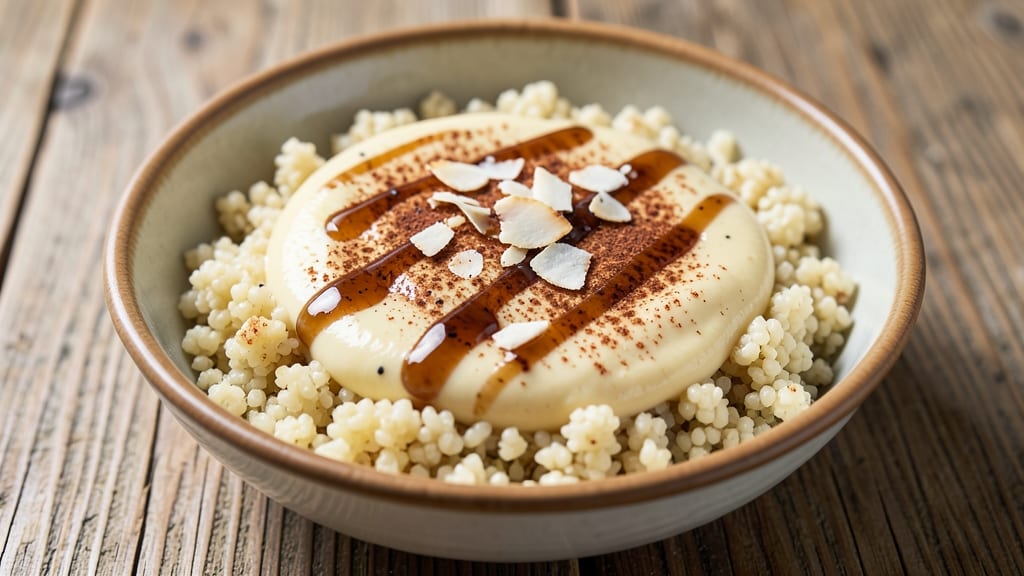 Cauliflower Rice Pudding Recipe: Velvety Coconut Vanilla Dream
