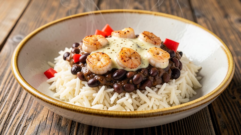 Black Beans, Rice, and Shrimp Recipe: Spiced One-Pot Fiesta in 25 Minutes