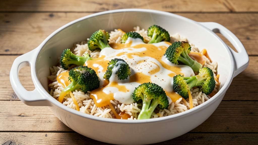 Broccoli and Rice Crockpot Recipe: Cheesy, No-Stir Comfort in 30 Minutes