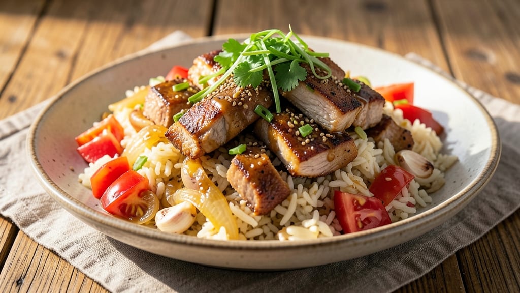 Caribbean Dirty Rice Recipe: Spiced Tomato Gravy Over Toasted Grains