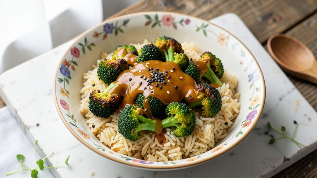 Broccoli Rice Bowl Recipe: Crisp-Topped Protein-Packed Meal in 20 Minutes