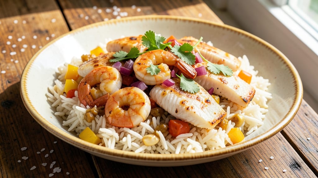 Caribbean Seafood Rice Recipe: Citrus-Infused One-Pot Magic