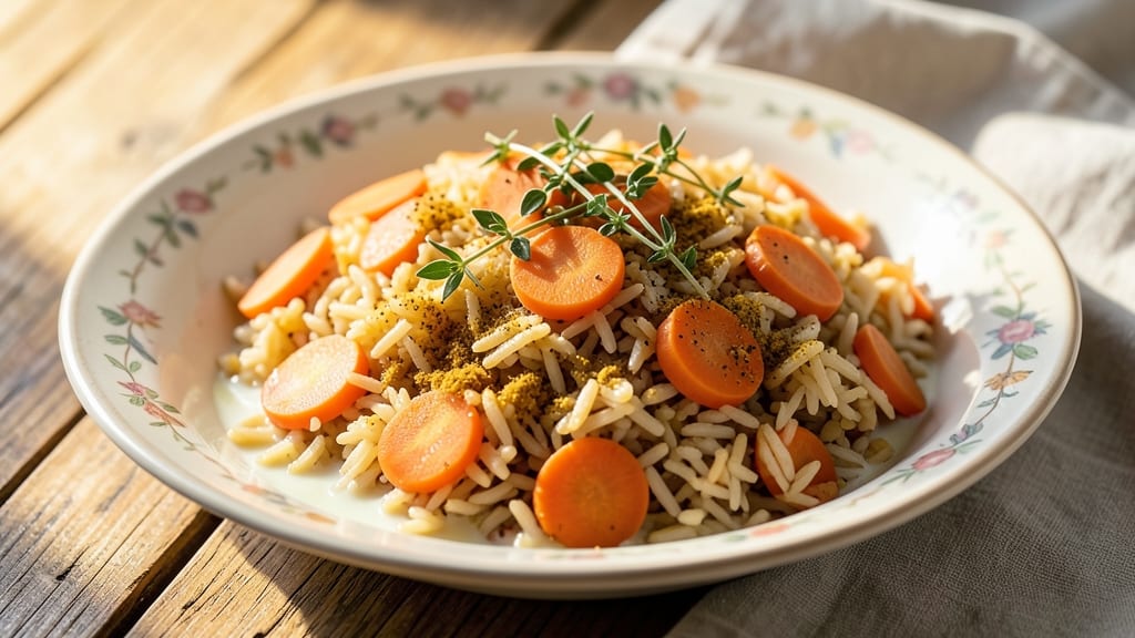 Carrot Rice Recipe Trinidad: Sweet Coconut and Thyme Caribbean Flavor