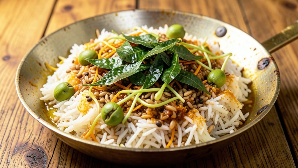 Brinji Rice Recipe in Tamil: Fragrant Saffron and Cardamom One-Pot Magic