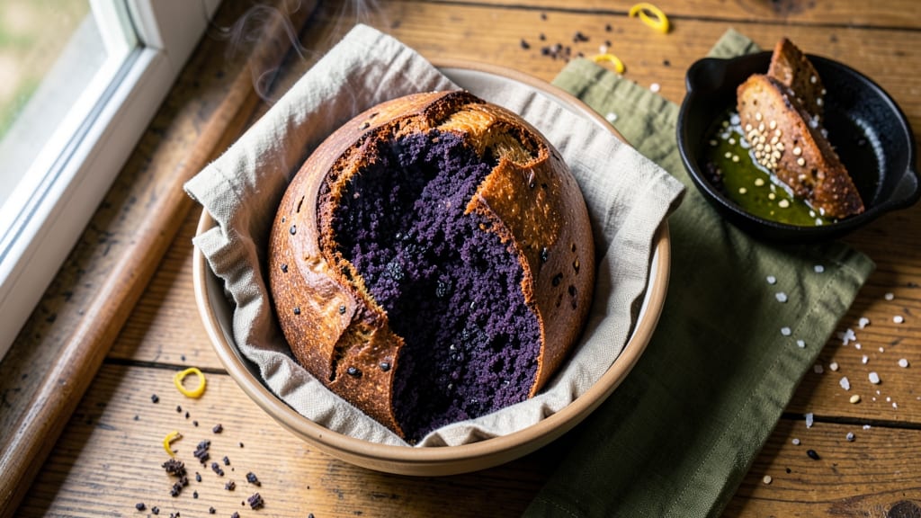Black Rice Bread Recipe: Deep Umami Crust With Chewy Centers
