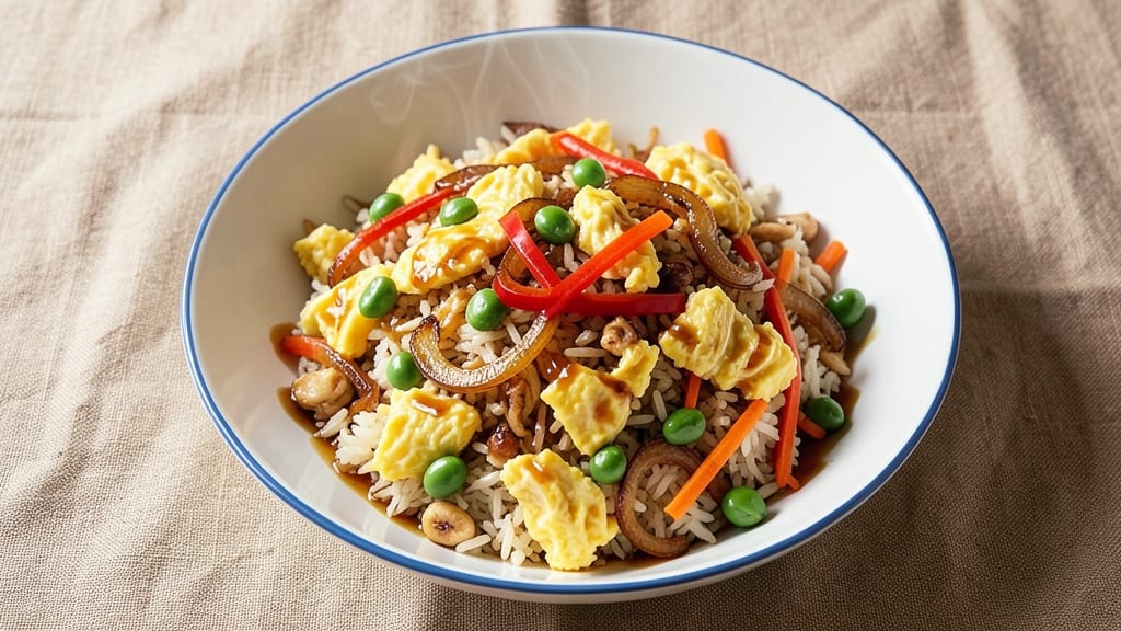 Blue Apron Fried Rice Recipe: Crispy Egg Bites and Wok-Seared Veggies