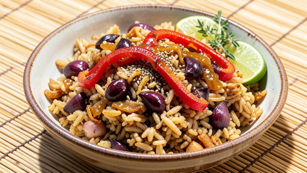 Caribbean Seasoned Rice Recipe: Toasted Grains and Bold Spice Harmony