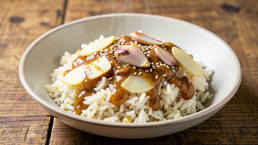 Blue Apron Rice Recipe: Fragrant Jasmine Basmati With Garlic-Ginger Crunch